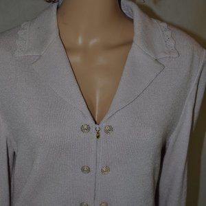 " BEAUTIFUL " ST . JOHN COLLECTION BY MARIE GRAY LIGHT PURPLE  SIZE 12/ 10